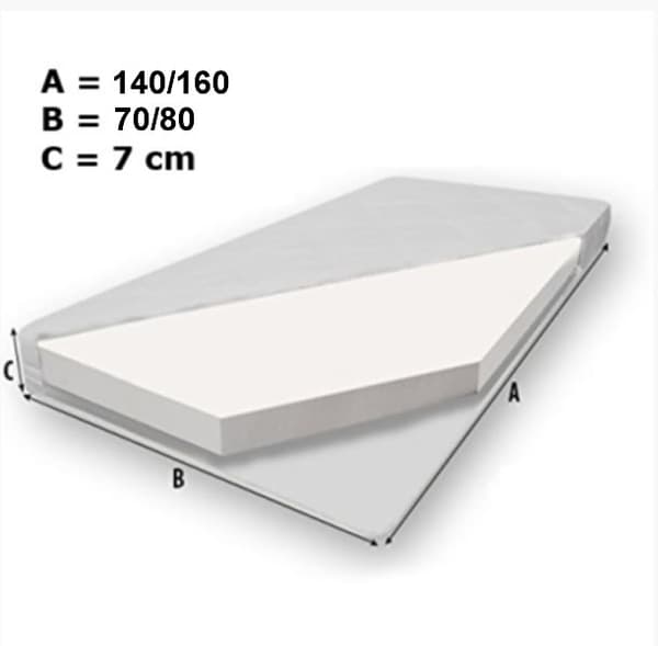 Lastensänky patjalla Speedcar vihreä 160x80cm