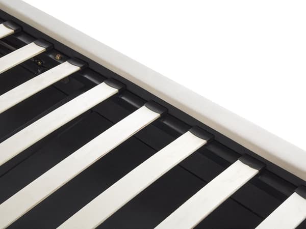 Dubbelsäng Mörkgrå Sammet Klädd med Förvaring 140 x 200 cm Sovrum Sängarm