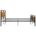 Miniatyrbilde 5 av 8: vidaXL Sengeramme metall 200x200 cm