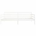 Miniatyrbilde 7 av 9: vidaXL Dagseng hvit 90x190 cm heltre furu