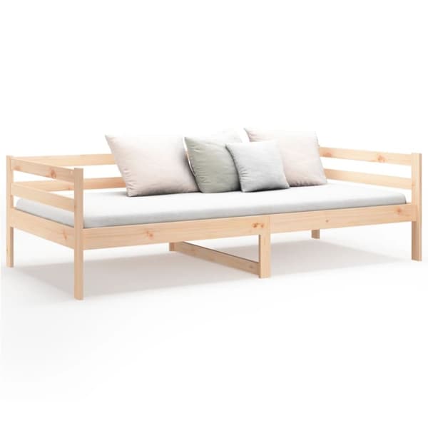 vidaXL Dagbädd 80x200 cm massiv furu