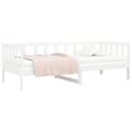 Miniatyrbilde 4 av 11: vidaXL Dagseng uten madrass hvit 80x200 cm heltre furu