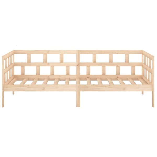 vidaXL Dagseng heltre furu 80x200 cm