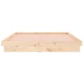 Miniatyrbilde 7 av 11: vidaXL Sengeramme med LED 180x200 cm Super King heltre