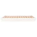 Miniatyrbilde 8 av 11: vidaXL Sengeramme med LED hvit 160x200 cm heltre
