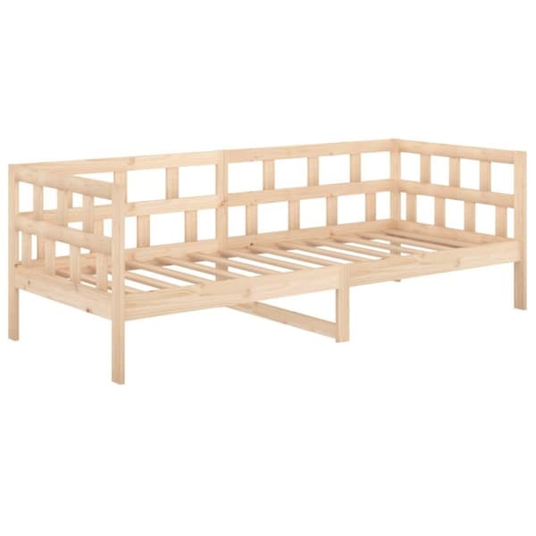 vidaXL Dagseng heltre furu 90x200 cm