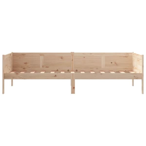 vidaXL Dagseng heltre furu 80x200 cm