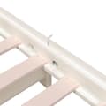 Miniatyrbilde 11 av 11: vidaXL Stableseng hvit 90x190 cm heltre furu