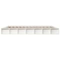 Miniatyrbilde 5 av 9: vidaXL Sengeramme hvit 150x200 cm King Size heltre