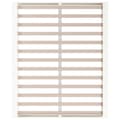 Miniatyrbilde 6 av 9: vidaXL Sengeramme hvit 150x200 cm King Size heltre