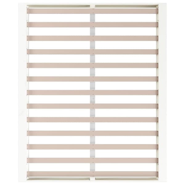 vidaXL Sengeramme hvit 150x200 cm King Size heltre