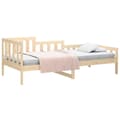 Miniatyrbilde 3 av 11: vidaXL Dagseng uten madrass 90x200 cm heltre furu