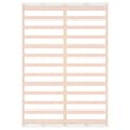 Miniatyrbilde 5 av 9: vidaXL Sengeramme hvit 140x200 cm heltre