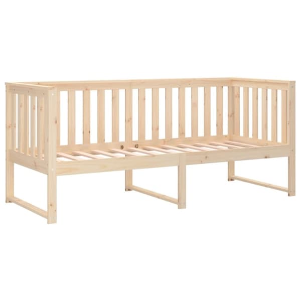 vidaXL Dagbädd 75x190 cm massivt furu