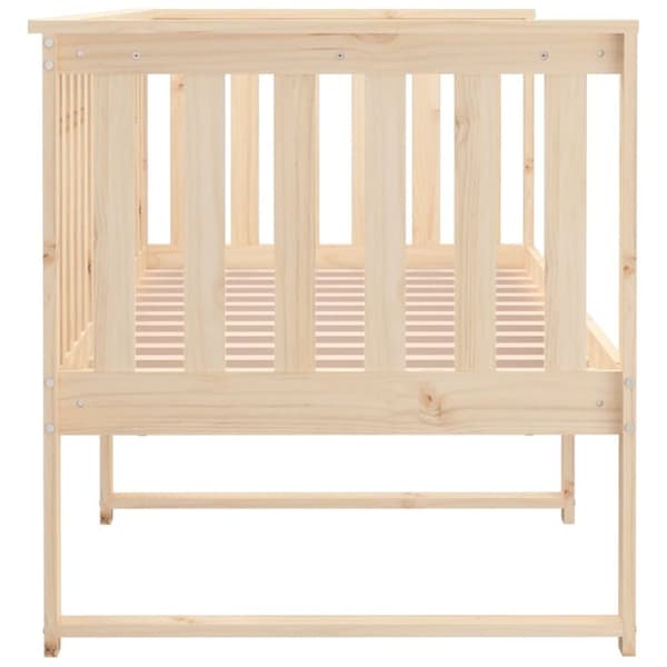 vidaXL Dagbädd 75x190 cm massivt furu