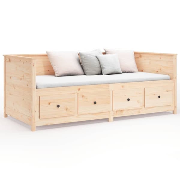 vidaXL Dagseng uten madrass 90x190 cm heltre furu
