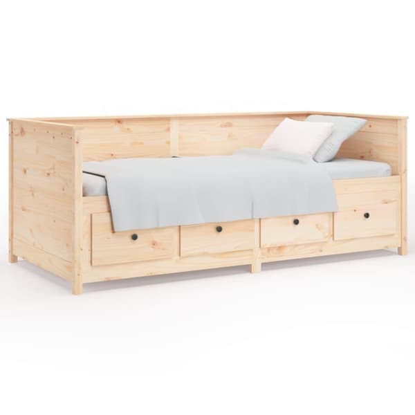 vidaXL Dagseng uten madrass 90x190 cm heltre furu