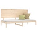 Miniatyrbilde 3 av 6: vidaXL Dagseng uten madrass 90x200 cm heltre furu