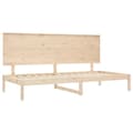 Miniatyrbilde 4 av 6: vidaXL Dagseng uten madrass 90x200 cm heltre furu