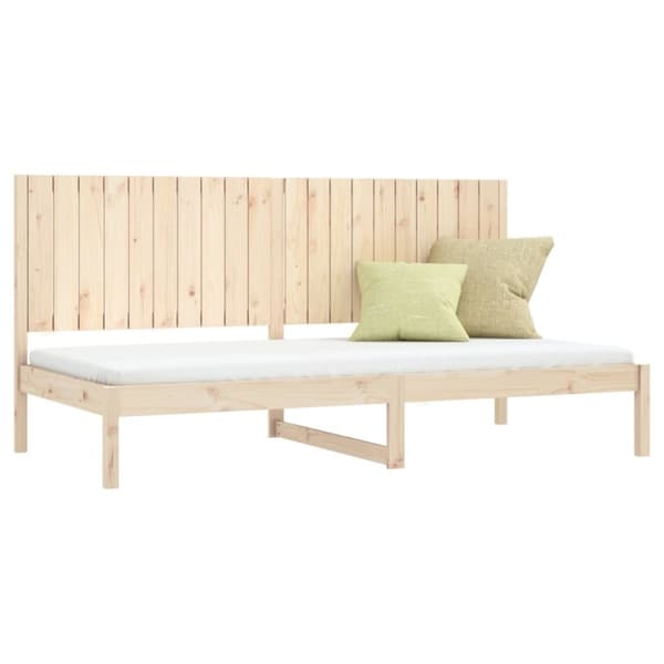 vidaXL Dagseng uten madrass 90x200 cm heltre furu