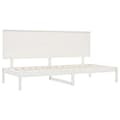 Miniatyrbilde 4 av 7: vidaXL Dagseng uten madrass hvit 90x200 cm heltre furu