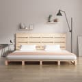 Miniatyrbilde 4 av 11: vidaXL Sengeramme uten madrass 120x200 cm heltre furu
