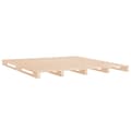 Miniatyrbilde 7 av 11: vidaXL Sengeramme uten madrass 120x200 cm heltre furu