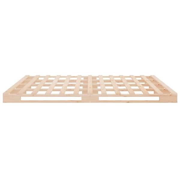 vidaXL Sengeramme uten madrass 180x200 cm heltre furu