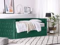 Miniatyrbilde 4 av 8: Seng Dagseng Grønn Fløyel 90 x 200 cm med lamellramme Moderne Glamour stil