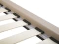 Miniatyrbilde 8 av 10: Seng Beige Kunstskinn 160 x 200 cm Dekorativ Sengegavl Moderne Soverom