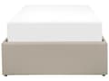 Miniatyrbilde 6 av 10: Seng Beige Polstret 90 x 200 cm Med oppbevaring Uten sengegavl Lamellbunn Soverom Innredning Moderne design