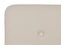 Miniatyrbilde 11 av 11: Spaltegulv Sengeramme Beige Polyester Stoff Polstret Treben Ottoman Oppbevaring 140 x 200 cm Moderne Design