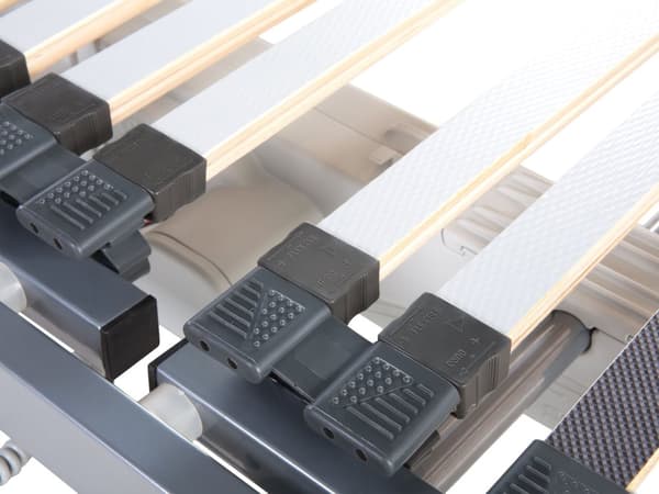 Sengeramme Enkeltseng Elektrisk Justerbar Trelameller Metallramme