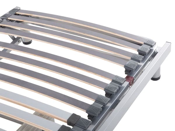 Sett med 2 Sengebunner 180 x 200 cm Elektrisk Justerbar Lameller Metallramme
