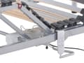 Miniatyrbilde 7 av 10: Sett med 2 Sengebunner 180 x 200 cm Elektrisk Justerbar Lameller Metallramme