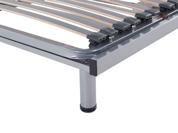 Sett med 2 Sengebunner 180 x 200 cm Elektrisk Justerbar Lameller Metallramme
