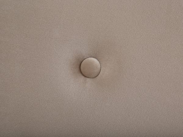 Fjærseng Beige Fløyel 160 x 200 cm Glamorøs