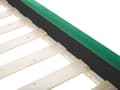 Miniatyrbilde 8 av 10: Seng Grønn Fløyel 160 x 200 cm Svarte treben Hodegavl Chesterfield Klassisk design