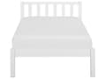 Miniatyrbilde 4 av 11: Enkeltseng Hvit Furu 90 x 200 cm Lamellramme Elegant Tradisjonell Stil