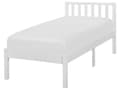 Miniatyrbilde 1 av 11: Enkeltseng Hvit Furu 90 x 200 cm Lamellramme Elegant Tradisjonell Stil