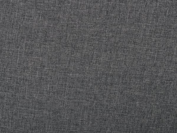 Seng Grå Polyester Stoff 180 x 200 cm Sengegavl Lamelbunn Soverom Minimalistisk Moderne