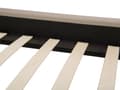 Miniatyrbilde 9 av 10: Polstret Seng Beige 180 x 200 cm Lamellramme Buede Klaffer Metalldekorasjon Klassisk Tradisjonell