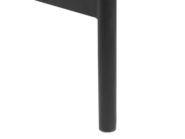 Svart Metallseng 90/180 x 200 cm med Ramme Ekstra Moderne Seng