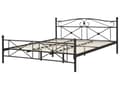 Miniatyrbilde 6 av 8: Dobbeltseng Svart Metallramme 180 x 200 cm Sengeramme Moderne Soverom Boho stil