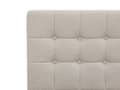 Miniatyrbilde 9 av 11: Elektrisk seng Beige Polstret Lin 80 x 200 cm Justerbar med fjernkontroll Sengegavl Moderne Minimalistisk Soverom