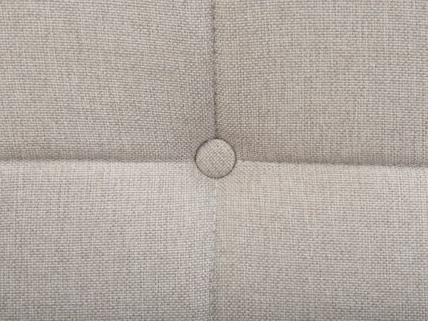Elektrisk seng Beige Polstret Lin 80 x 200 cm Justerbar med fjernkontroll Sengegavl Moderne Minimalistisk Soverom