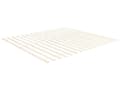 Miniatyrbilde 6 av 11: Dobbeltseng Hvit Furu 160 x 200 cm Lamellramme Elegant Tradisjonell Stil