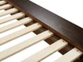 Miniatyrbilde 7 av 10: Japansk Stil Sengeramme Mørkt Tre Farge 180 x 200 cm Trefinér Lavprofil til Soverom