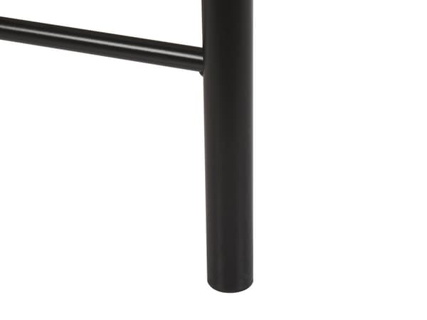 Dobbeltseng Svart Metall 160 x 200 cm Dekorativ Sengegavl Moderne stil
