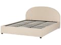 Miniatyrbilde 8 av 11: Seng med oppbevaring Boucle Polyester Storage Bed Beige Boucle Polyester 180 x 200 cm Retro